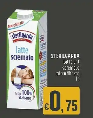 Deco Supermercati Sterilgarda Latte Microfiltrato Intero UHT 1000 G(ml) offerta