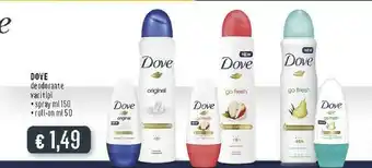 Deco Supermercati Dove Go Fresh Donna Deodorante Spray 150 Ml offerta