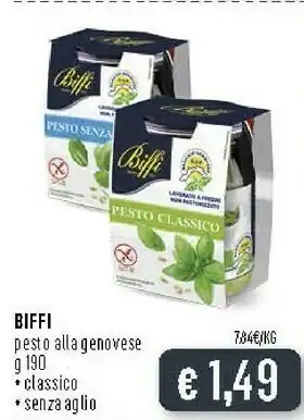 Biffi Pesto Alla Genovese Classico