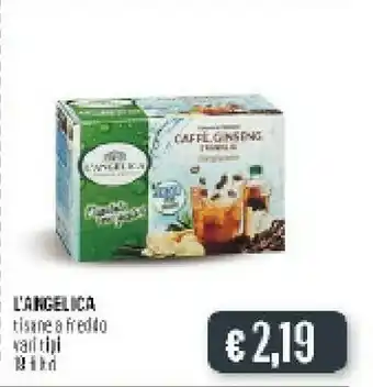 Deco Supermercati L'angelica Tisane A Freddo Caffe Ginseng E Vaniglia offerta