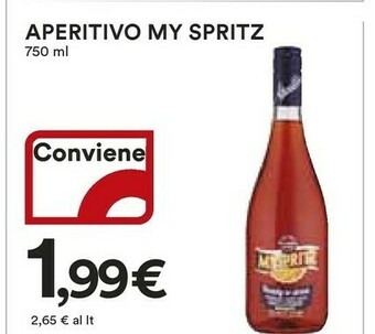Coop Myspritz Aperitivo 750 Ml offerta