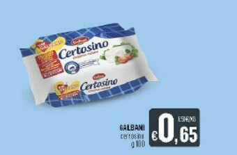 Deco Supermercati Galbani Certosino 100 G(ml) offerta