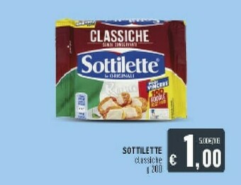 Deco Supermercati Mondelez Sottilette Le Originali Classiche 200 G(ml) offerta