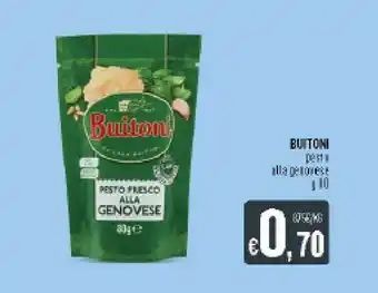 Deco Supermercati Buitoni Pesto Alla Genovese offerta