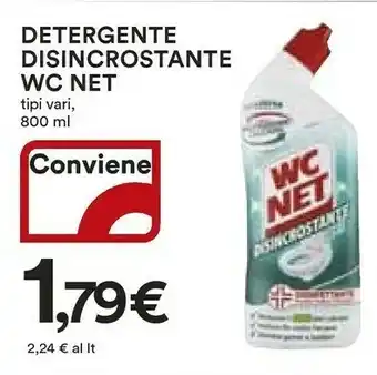 Coop Wc net Detergente Disincrostante Tipi Vari, 800 Ml offerta