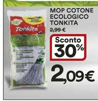 Coop Tonkita Mop Cotone Ecologico offerta