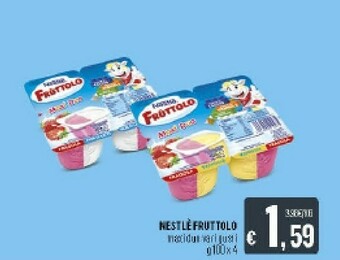 Deco Supermercati Nestlè Fruttolo Maxi Duo 400 G(ml) offerta