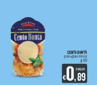 Deco Supermercati Cento Bonta Grattugiato Fresco offerta