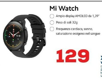 Euronics Mi Watch offerta