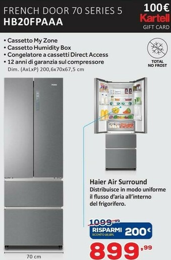 Euronics Haier Frigoriferi offerta