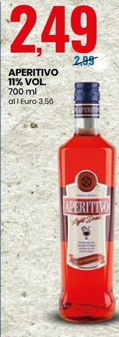 Eurospin Aperitivo 11% Vol. offerta