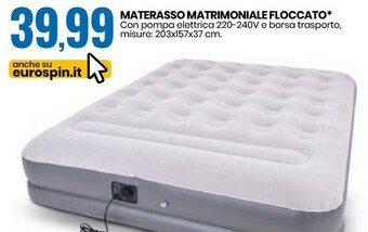 Materasso Matrimoniale Floccato