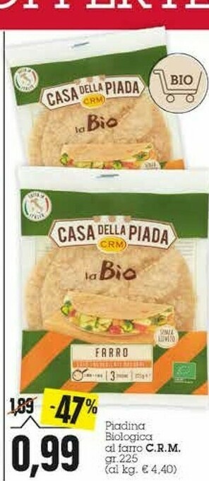Emi Supermercati Piadine offerta