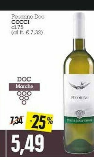Emi Supermercati Vino bianco offerta
