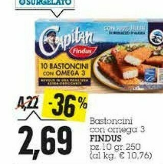 Emi Supermercati Findus Bastoncini offerta