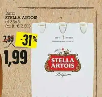 Emi Supermercati Stella artois Birra offerta