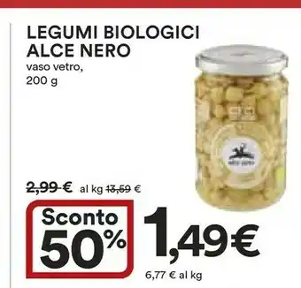 Coop Alce Nero Alce Nero Legumi Biologici offerta