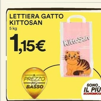 Coop Kittosan Lettiera Gatto offerta