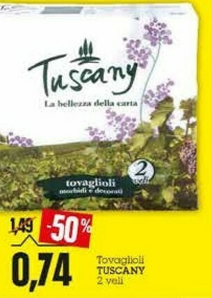 Emi Supermercati Tovaglioli offerta