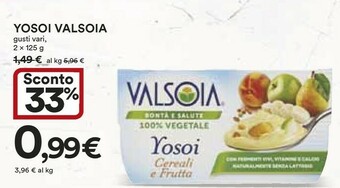 Coop Valsoia Yogurt offerta