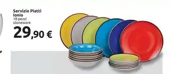 Carrefour Ionio Servizio Piatti offerta