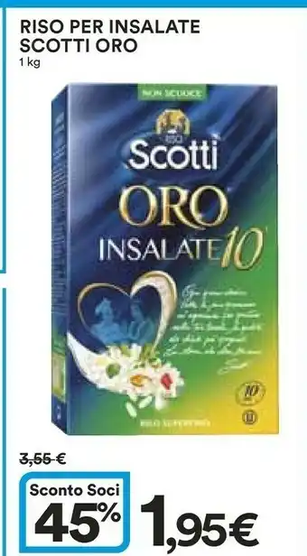 Coop Scotti Riso - Riso Oro Per Insalate 1000 G(ml) offerta