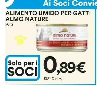Coop Almo Nature Almo Nature Alimento Umido Per Gatti offerta