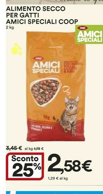 Coop Coop Alimento Secco Per Gatti Amici Speciali offerta