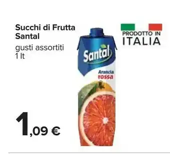 Carrefour Santal Arancia Rossa 1000 G(ml) offerta