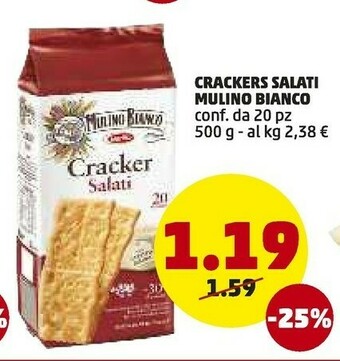PENNY Mulino Bianco Crackers Salati offerta