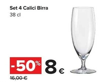Carrefour Bicchieri offerta