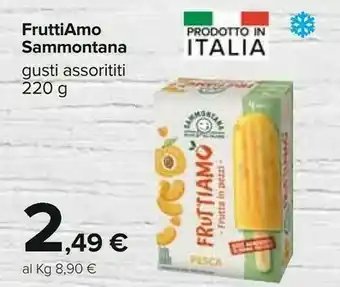 Carrefour Sammontana Fruttiamo Pesca offerta
