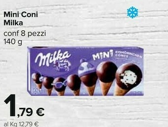 Carrefour Milka Mini Coni offerta
