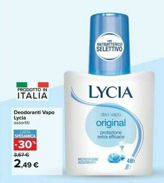 Lycia Deodoranti Vapo