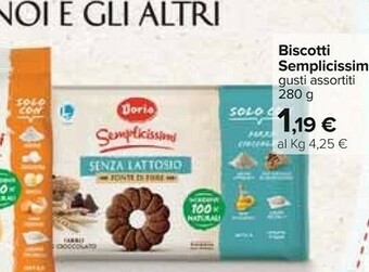 Carrefour Doria Semplicissimi Miele 280 G(ml) offerta