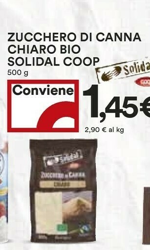 Coop Zucchero di canna offerta