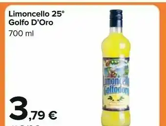 Carrefour Golfodoro Limoncello 700 G(ml) offerta