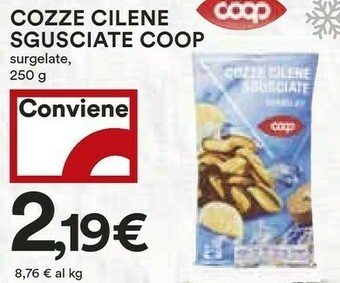 Coop Cozze offerta