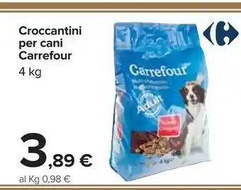 Carrefour Croccantini Per Cani offerta
