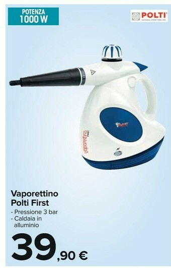 Carrefour Polti Vaporettino First offerta