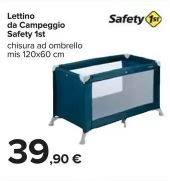 Carrefour Safety 1st Lettino Da Campeggio offerta