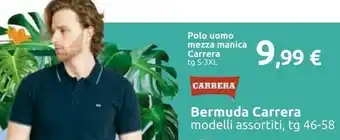 Carrefour Carrera Polo Uomo Mezza Manica offerta