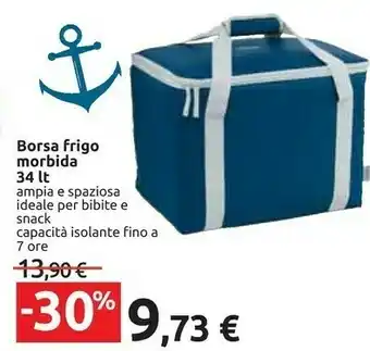 Carrefour Borsa Frigo Morbida 34 Lt offerta
