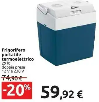 Carrefour Frigorifero Portatile Termoelettrico offerta