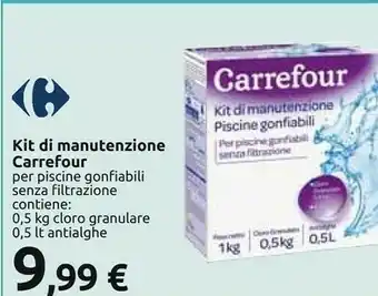 Carrefour Carrefour Kit Di Manutenzione Piscine Gonfiabili offerta