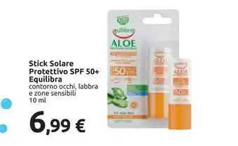 Carrefour Equilibra Stick Solare Protettivo SPF 50+ offerta