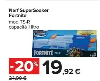 Carrefour Nerf Supersoaker Fortnite TS-r offerta