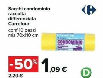 Sacchi Condominio Raccolta Differenziata