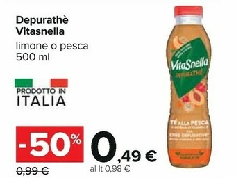 Carrefour Vitasnella Depuranthe 500 Ml offerta