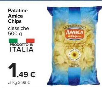 Carrefour Amica chips Patatine offerta